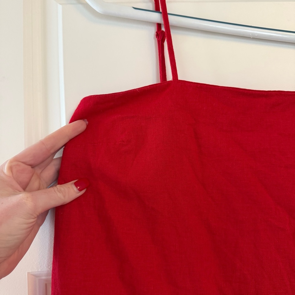 A new day linen shift dress - Picture 3 of 5
